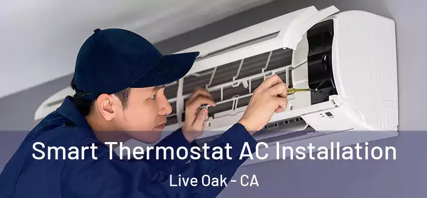  Smart Thermostat AC Installation Live Oak - CA